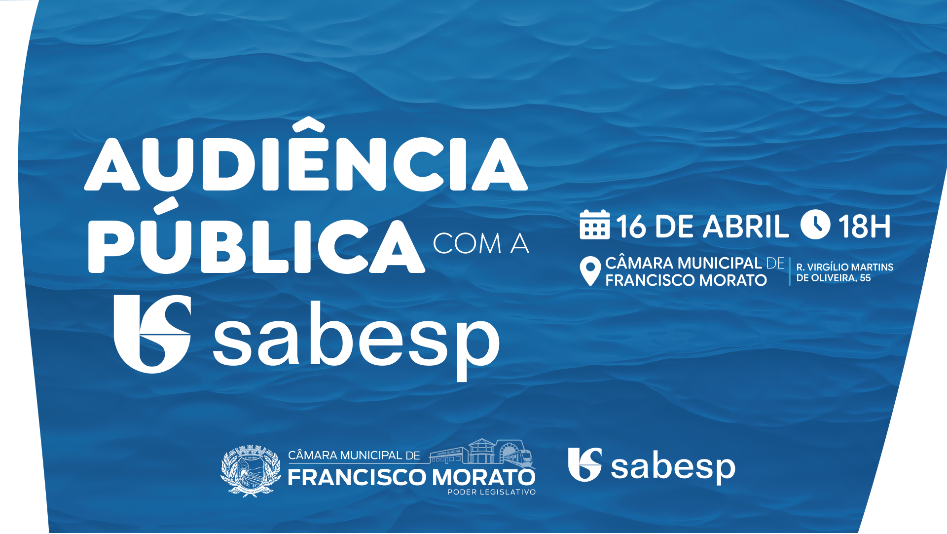 AUDIÊNCIA PÚBLICA COM A SABESP
